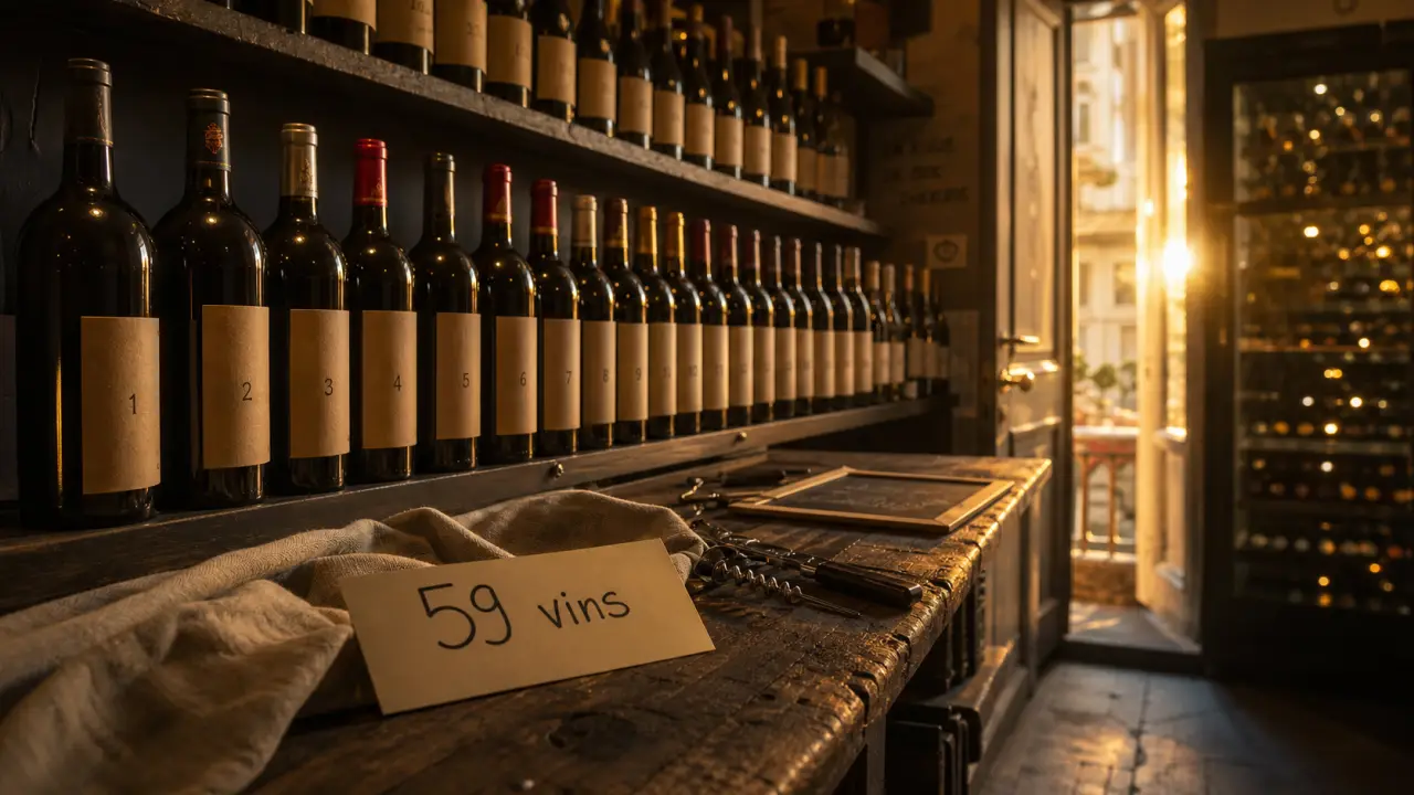 59 vins pour une cave parisienne équilibrée