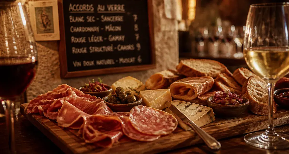 Bar à vin planche Paris : fromages, charcuterie et verres de vin