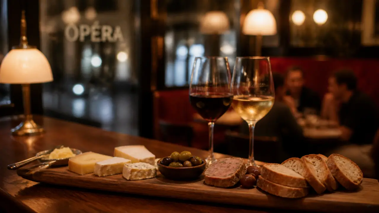Bar vin opéra paris, verre à vin près d’Opéra, ambiance chaleureuse