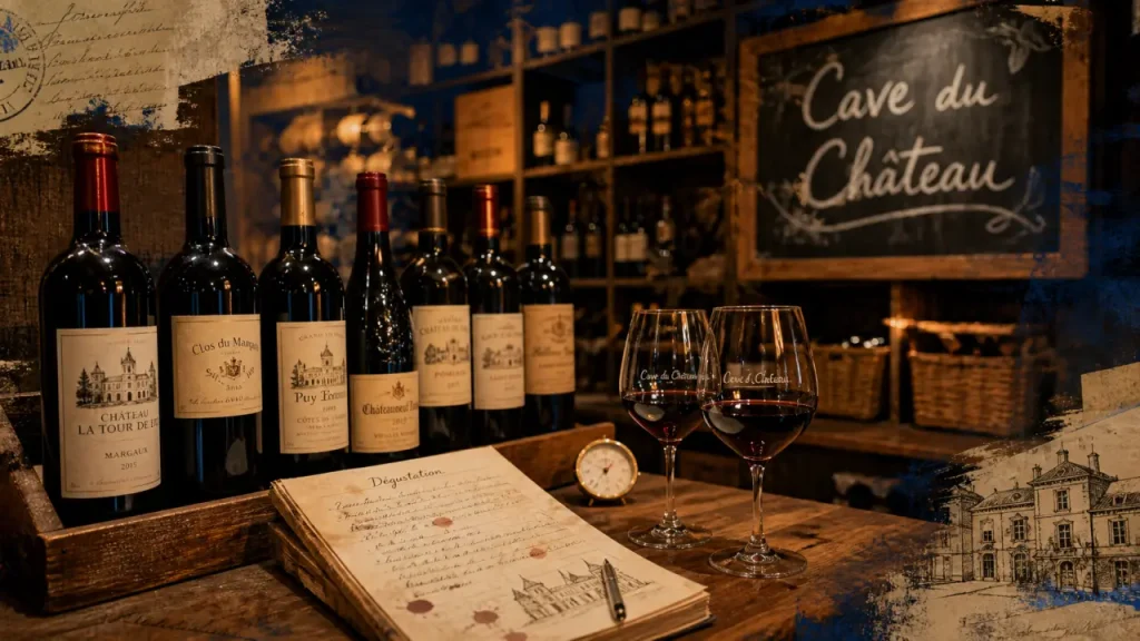 Cave du chateau : dégustation en cave parisienne