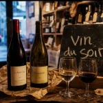 Caviste belleville paris : bouteilles et ardoise vin du soir
