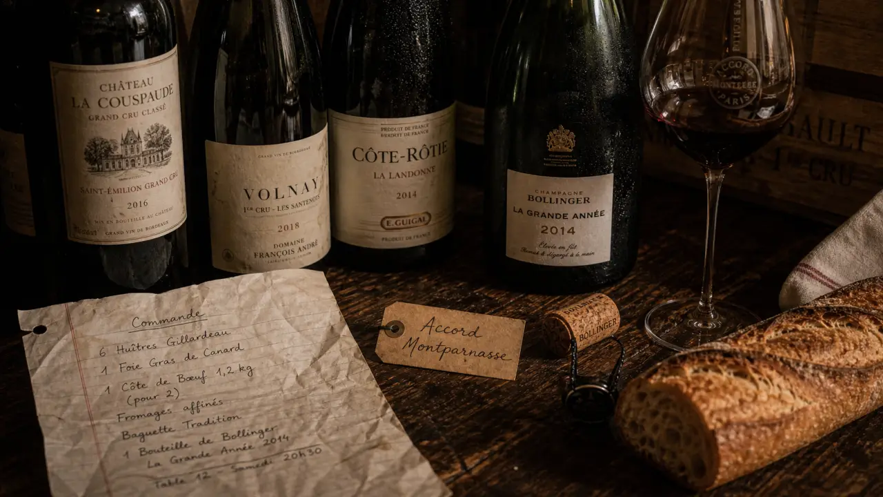 caviste montparnasse paris : vin et Champagne en cave parisienne