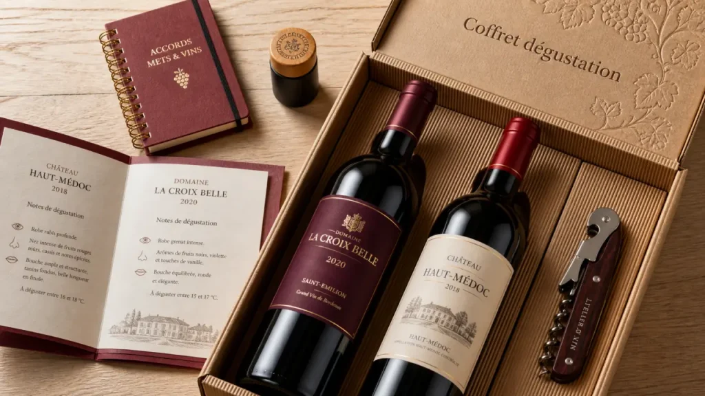 Coffret vin : box, Sud-Ouest ou bouteille personnalisée, le cadeau qui tombe juste