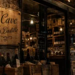 La cave à la Bastille, entrée de la cave vins naturels