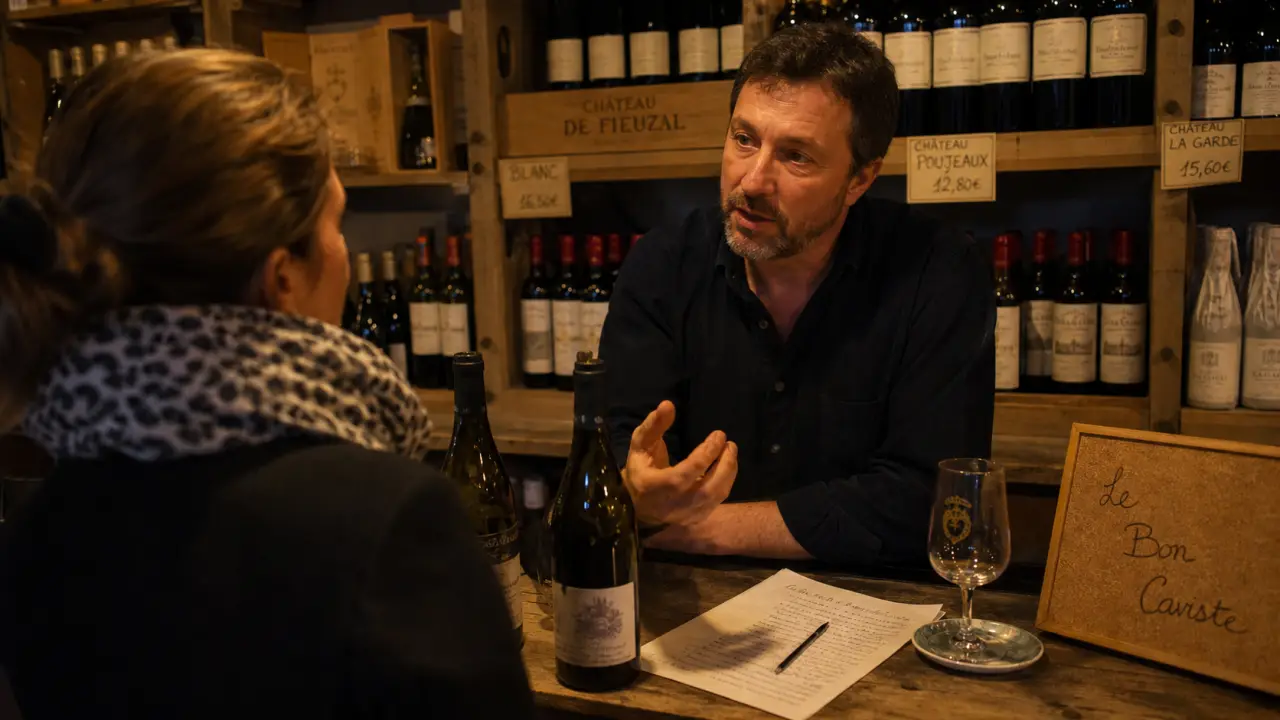 Le bon caviste : conseils et prix clairs en cave à vin