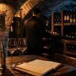 Les caves du louvre, dégustation en cave parisienne avec verres et sommelier