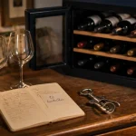 Cave à vin 12 bouteilles à Paris : 12 bouteilles et accessoires