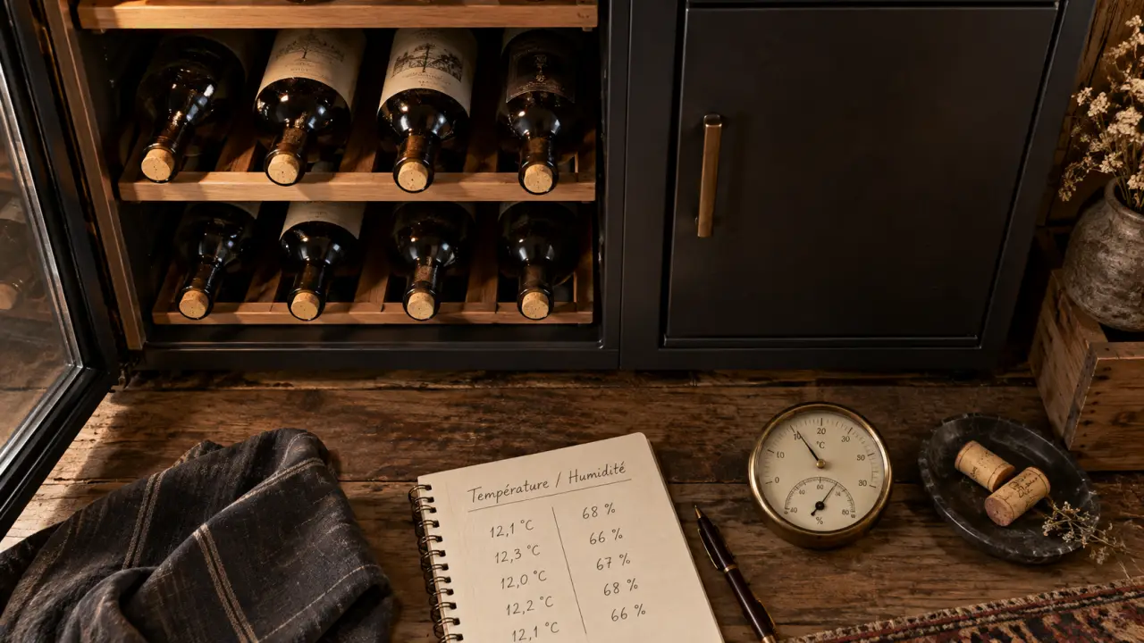 Cave à vin de conservation : 12 °C et humidité en appartement parisien