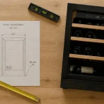 Cave à vin encastrable 60 cm : niche avec ventilation et capacité