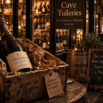 Bouteille en cave des tuileries, caviste à Paris entre Louvre Rivoli Concorde