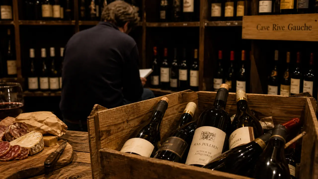 cave rive gauche à Toulouse : vins et fromages