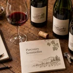 Comment devenir sommelier : carnet de dégustation et vins pour formation et service