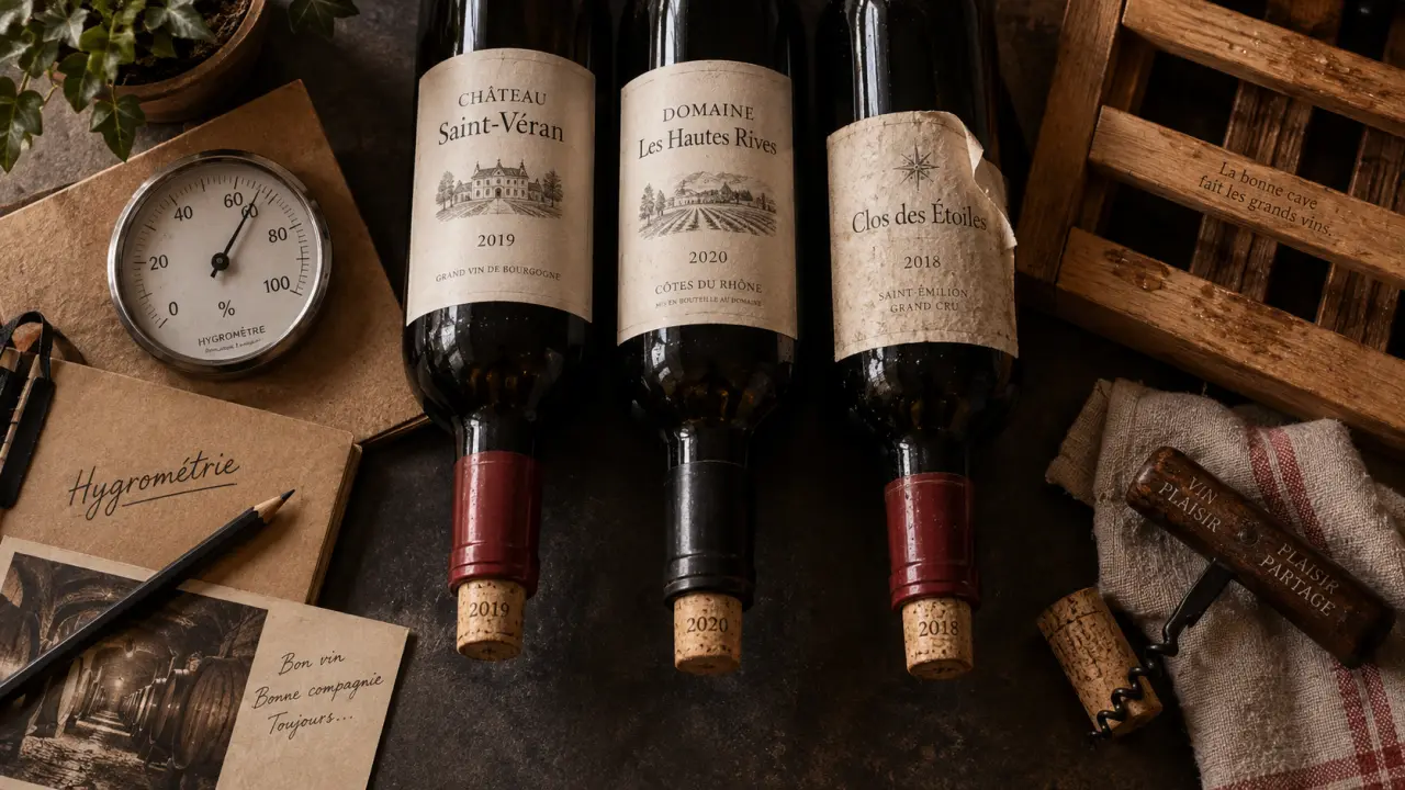 Hygrométrie cave à vin : hygromètre 60 à 75 % pour préserver les bouteilles