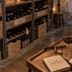 Idée aménagement cave à vin : rangements et lumière pour bouteilles