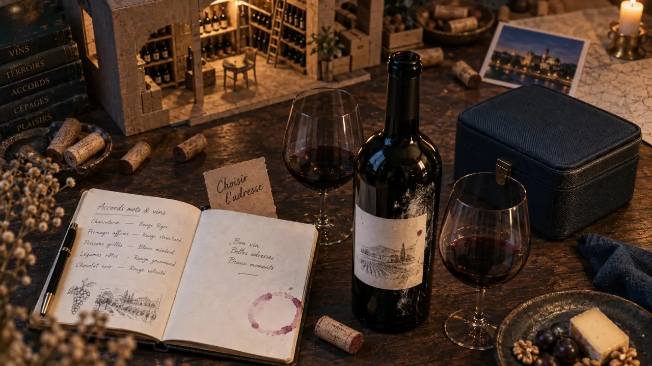 La bonne place paris : vin, verres et carnet pour choisir l’adresse