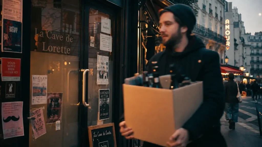 La cave de lorette, entrée de cave à vins à Paris 9e