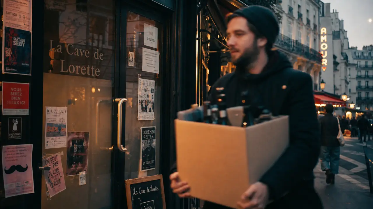La cave de lorette, entrée de cave à vins à Paris 9e