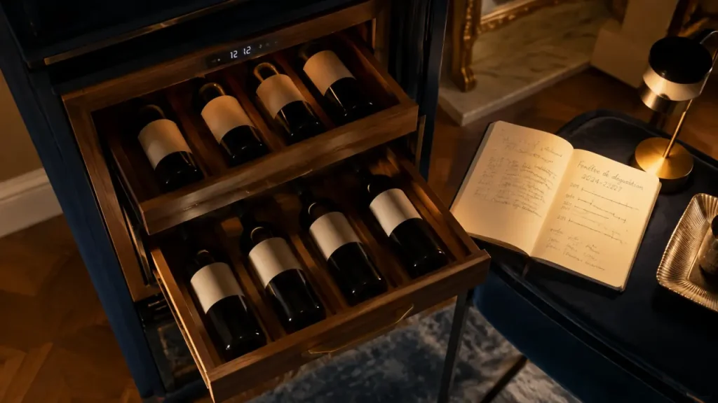 Les caves particulières à Paris : armoire à vin compacte