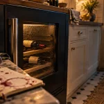 Meilleure cave à vin en appartement parisien : cave compacte encastrée